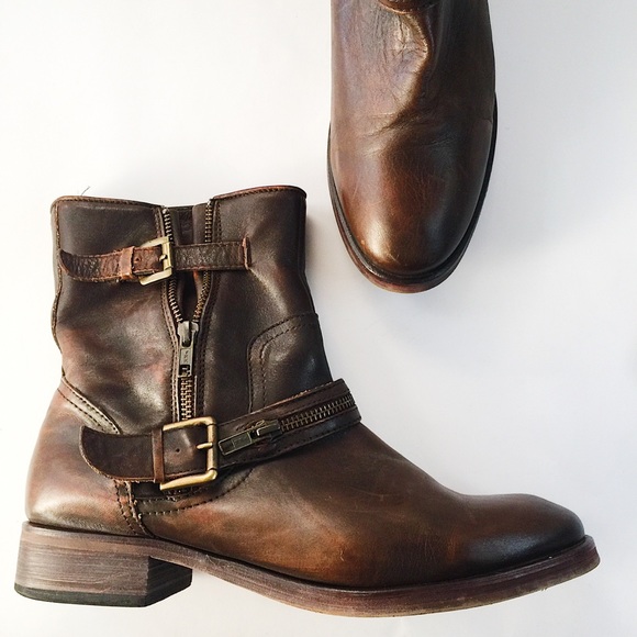 Treasure & Bond Shoes - Treasure & Bond "Catalina" Engineer Moto Boot 11